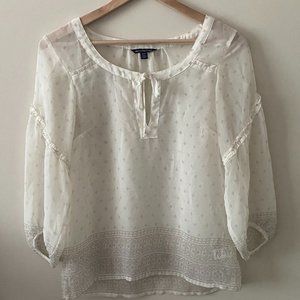 American Eagle Tunic Blouse